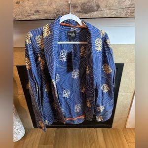 Colorful blazer embroidered